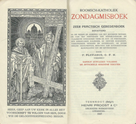 ROOMSCH-KATHOLIEK ZONDAGMISBOEK – P. FLAVIANUS O.F.M. – 1937