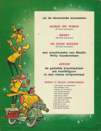 JEROM – DE GEVAARLIJK JACHT – W. VANDERSTEEN -  1967