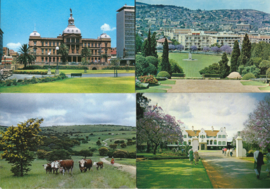 SET van 12 ansichtkaarten - Zuid-Afrika  – jaren ‘60