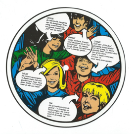 Single 7” – flexi-disc - Jackie En De Wild Boys – Here We Go! – 1969 (♪)