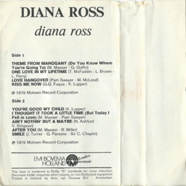 MC - DIANA ROSS ‎– diana ross - 1976 (♪)