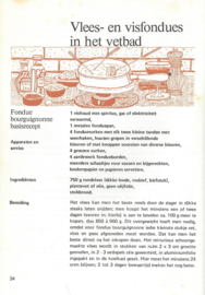 lekkere fondues – Horst Scharfenberg - 1974