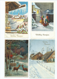 Kaartensetje KW19 - 4 stuks