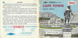 VIEW-MASTER beeldschijven - CAPE TOWN South Africa – ca. 1962