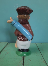 drankfles in de vorm van een golfer - ca. 1930