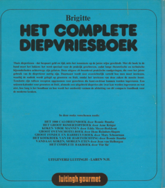 HET COMPLETE DIEPVRIESBOEK – Brigitte - 1974