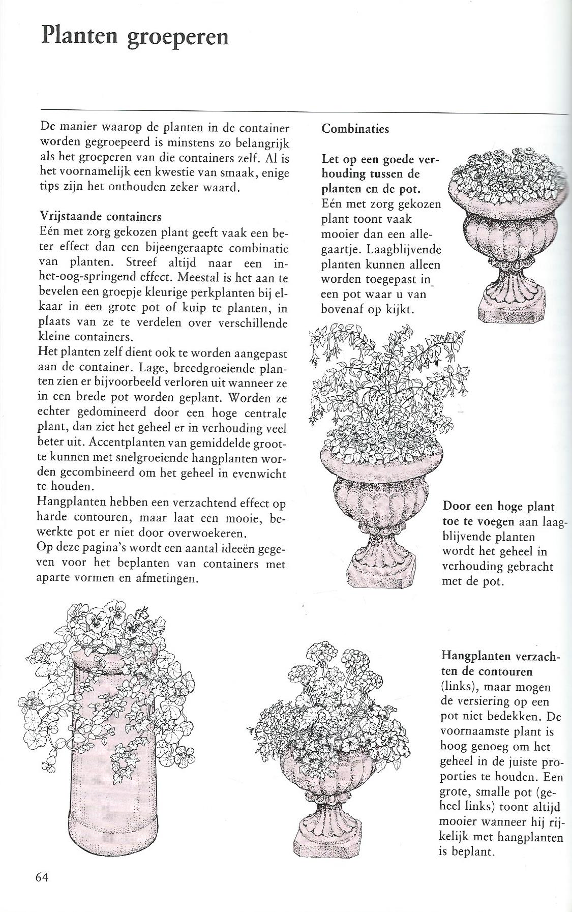 Planten in potten en bakken – Ray Waite - 1992