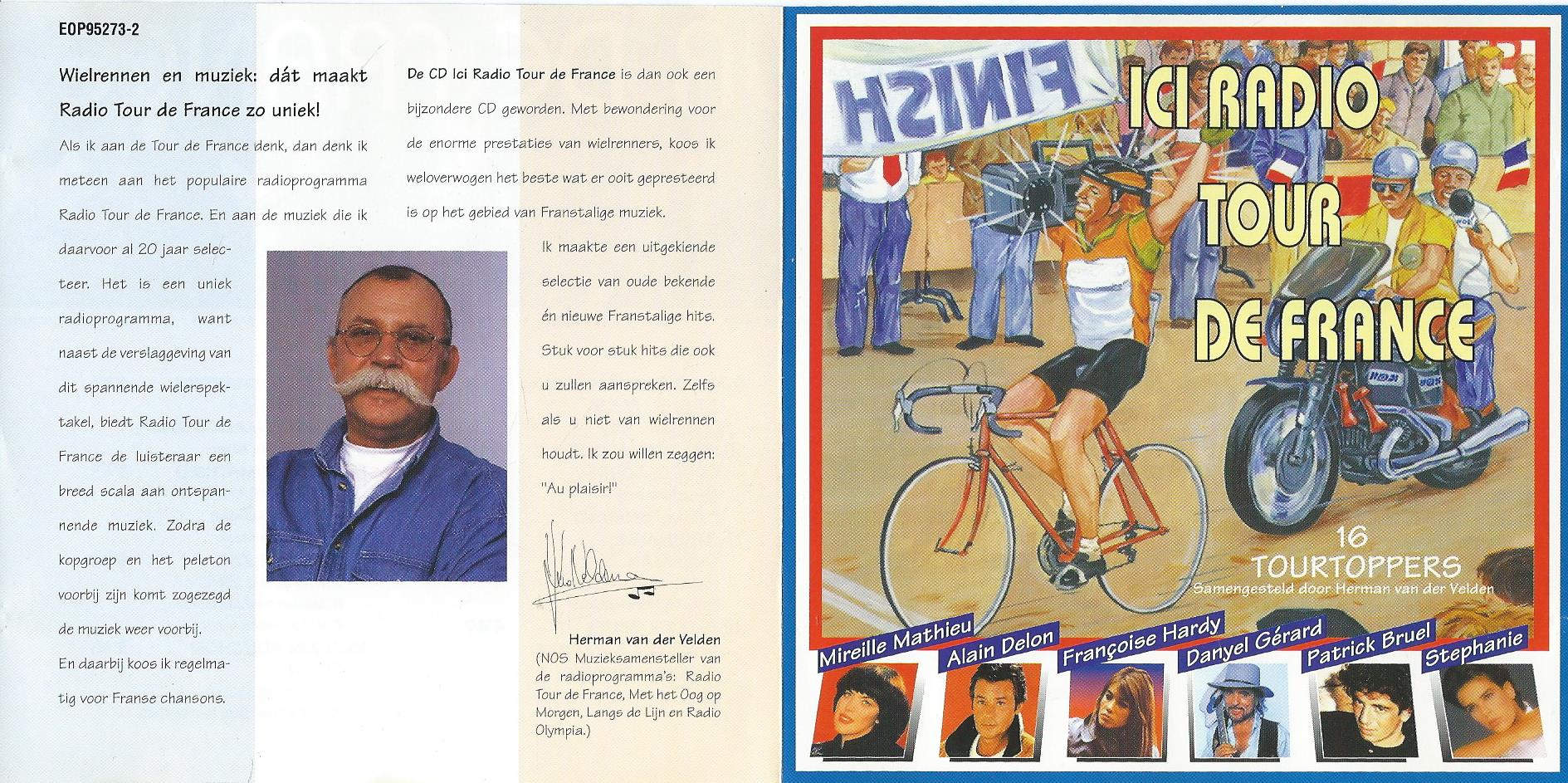 CD – Various - ICI RADIO TOUR DE FRANCE - 16 TOURTOPPERS