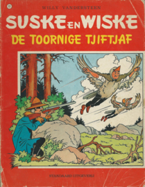 SUSKE EN WISKE - 117 - DE TOORNIGE TJIFTJAF - WILLY VANDERSTEEN - 1981