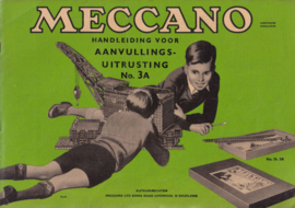 MECCANO - HANDLEIDING VOOR AANVULLINGSUITRUSTING No. 3A – 1956