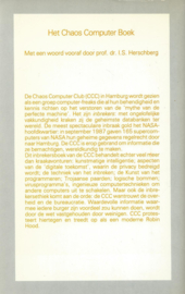 HET CHAOS COMPUTERBOEK - Thomas Ammann, Jürgen Wieckmann e.a. - 1988