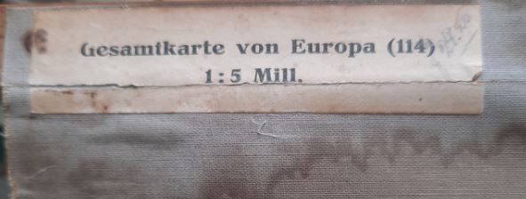 Gesamtkarte von EUROPA (114) – 1:5 Mill.