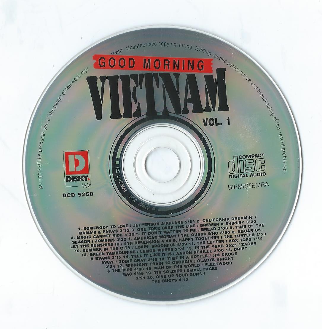 CD – Various - GOOD MORNING VIETNAM VOL. 1 - 1992