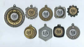Medailles – hardlopen – 9 stuks – 5