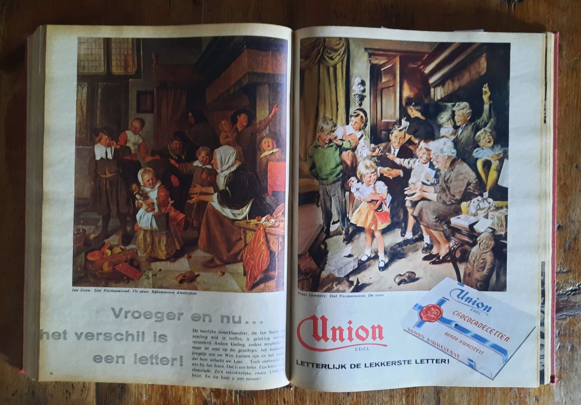 REVUE – het nederlands familieblad – 21 stuks, gebonden in band - 1960
