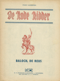 De Rode Ridder –Nr. 16 BALOCH, DE REUS – 1966
