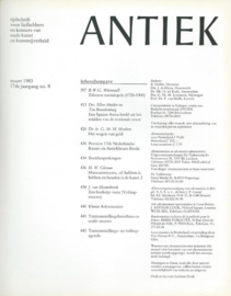 ANTIEK – Redactie ANTIEK – 5 nummers - 1982-1986