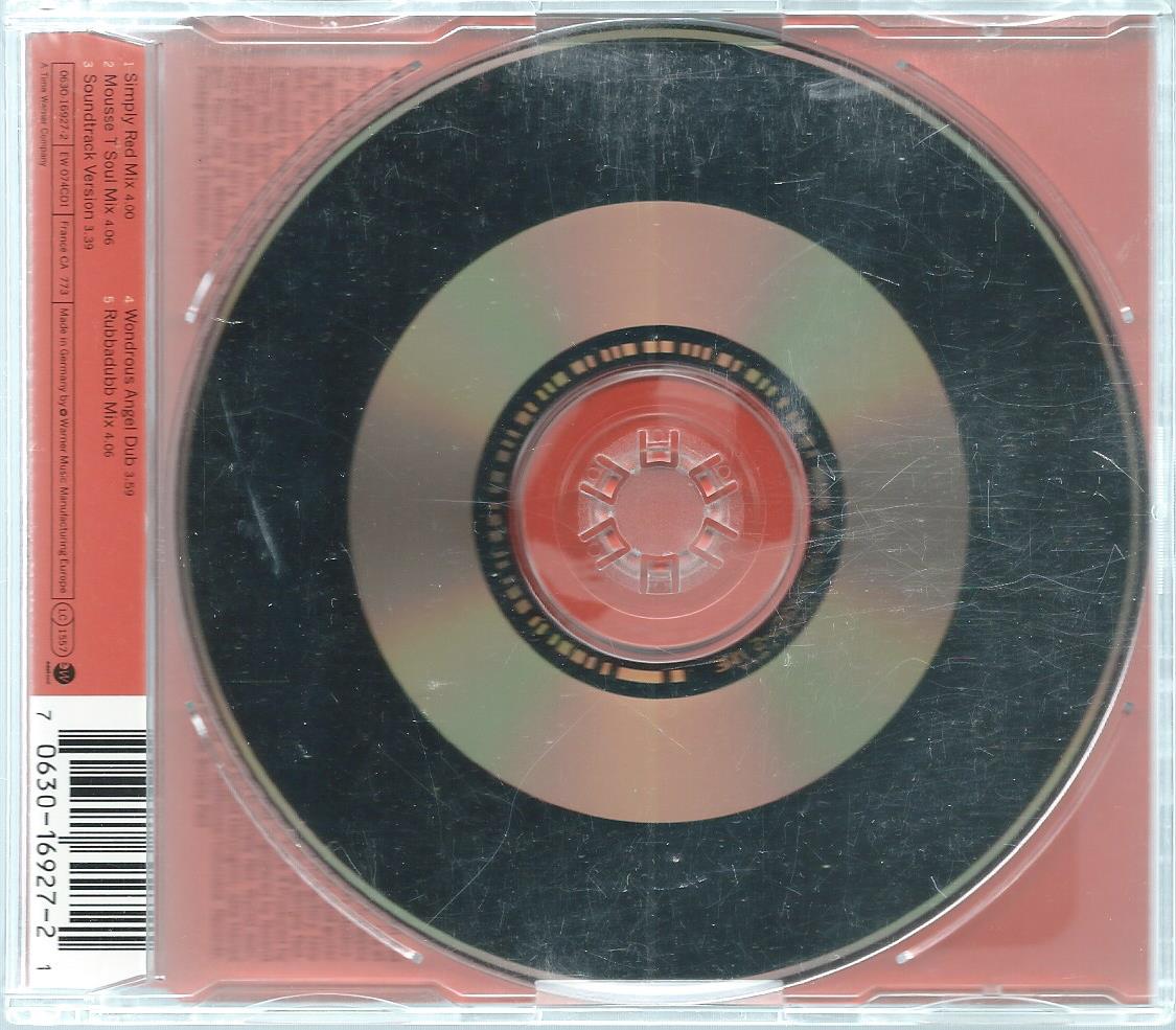 CD – Single – Simlpy Red – Angel - 1996