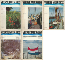 VEERSE MEER GIDS (5 stuks) – 3e - 5e jaargang - 1970-1973