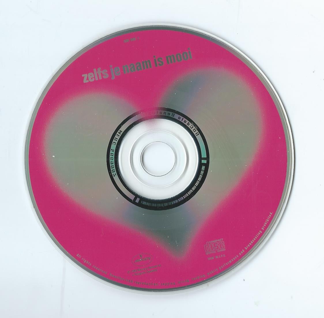 CD – Single – Henk Westbroek – zelfs je naam is mooi - 1999
