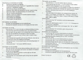 EURO-wisselkoerscalculator, rekenmachine, klok, etc. – ca. 2001
