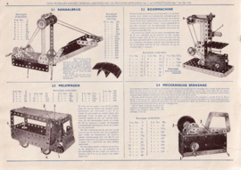 MECCANO - HANDLEIDING VOOR UITRUSTING No. 2 – 1954
