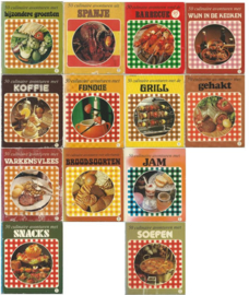 50 culinaire avonturen … (13 stuks) – div auteurs – 1975-1978