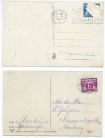 SET van 2 ansichtkaarten - Groningen - 1928-1937