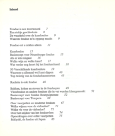 Fondueboek voor de Fijnproever – ULRICH KLEVER - 1974