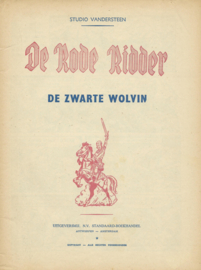 De Rode Ridder – Nr. 15 DE ZWARTE WOLVIN en Nr. 16 BALOCH, DE REUS – 2 stuks – 1964-1966