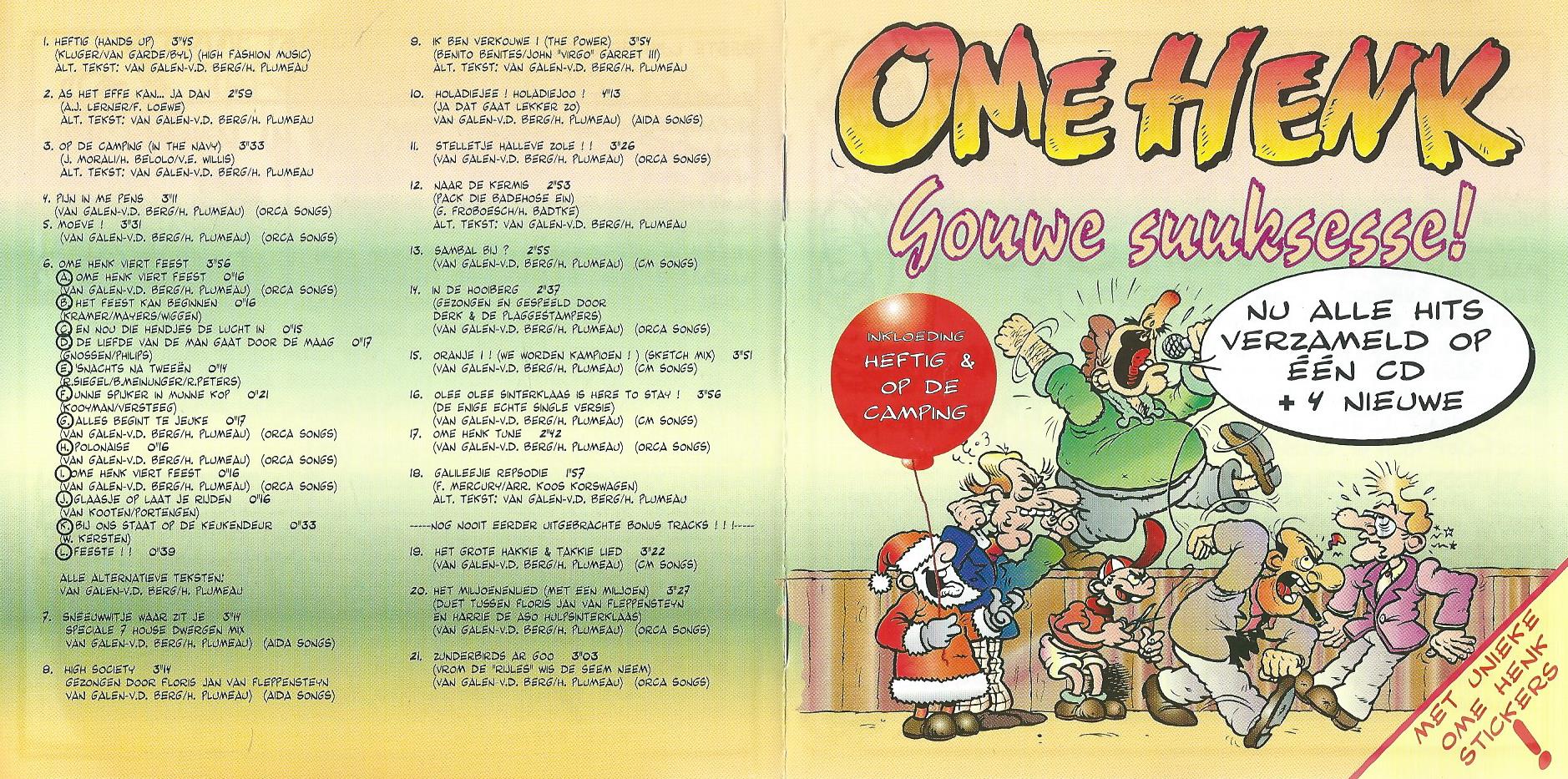 CD – OME HENK – Gouwe suuksesse! (compilatie) - 1995