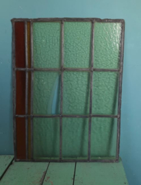 GLAS-IN-LOOD – 4 stuks in 2 lijsten – jaren ‘30