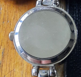 Horloge – MERKLOOS, beugelband, zilverkleurig