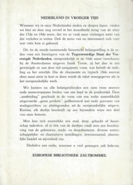 NEDERLAND IN VROEGER TIJD – DEEL XVII ZEELAND - 1966