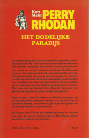 HET DODELIJKE PARADIJS – KURT MAHR - 1982