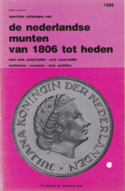 speciale catalogus van de nederlandse munten van 1806 tot heden – johan mevius - 1986