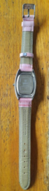 Horloge – QBOS QUARTZ, pink