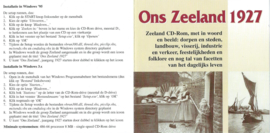 CD – Ons Zeeland 1927 - Ad Weststrate - 1997
