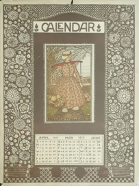 Prent – CALENDAR 1915 - set van 3