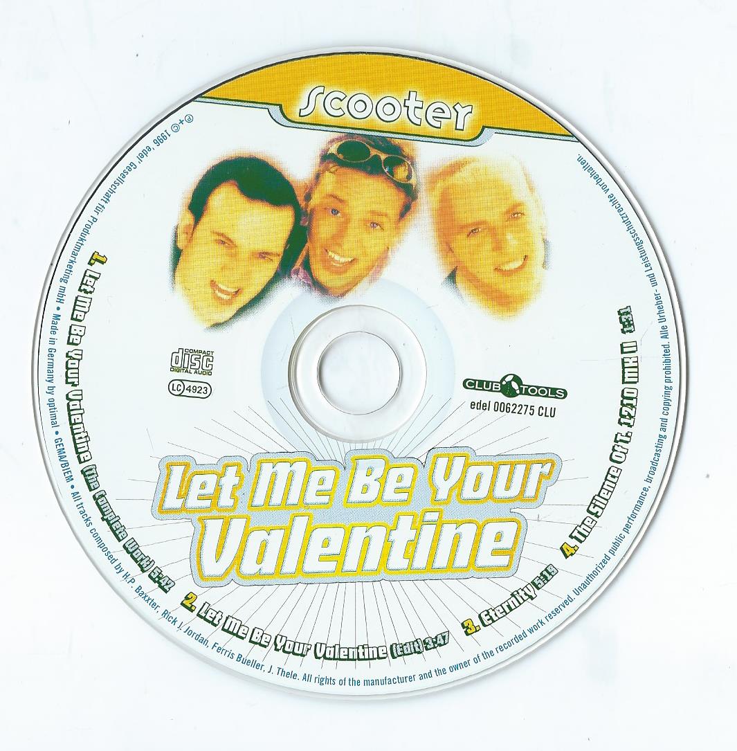 CD – Maxi-Single – Scooter – Let Me Be Your Valentine - 1996