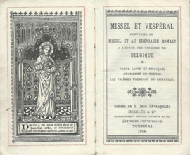 MISSEL ET VESPÉRAL – 1912