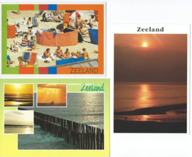 SET van 10 ansichtkaarten – ZEELAND – diversen