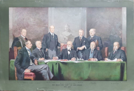Prent – Bijlage HAAGSCHE POST – HET MINISTERIE CORT VAN DER LINDEN 1913-1918 - 1922