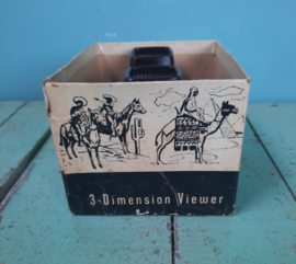 VIEW-MASTER – Model E - Brown Bakelite 3D Viewer – ca. 1955