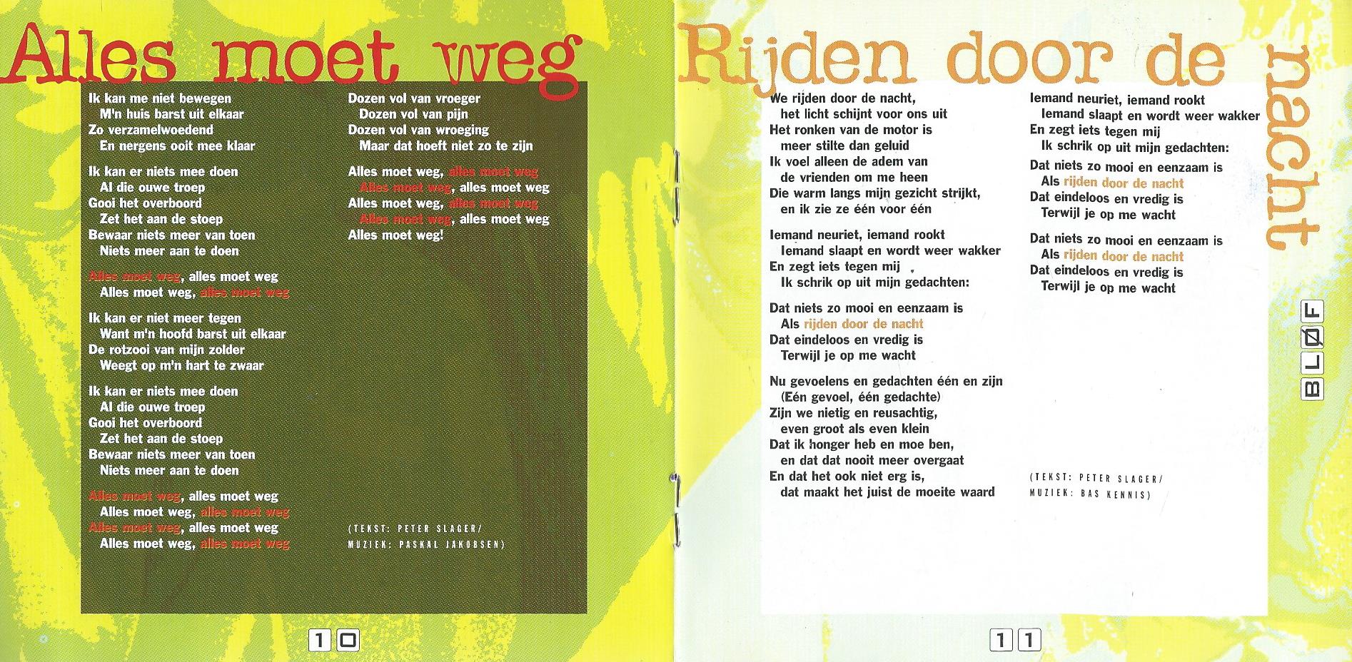 CD – BLØF – HELDER - 2 CD - 1998
