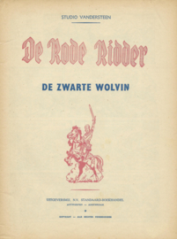 De Rode Ridder – Nr. 15 DE ZWARTE WOLVIN – 1964