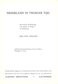 NEDERLAND IN VROEGER TIJD – DEEL XVII ZEELAND - 1966