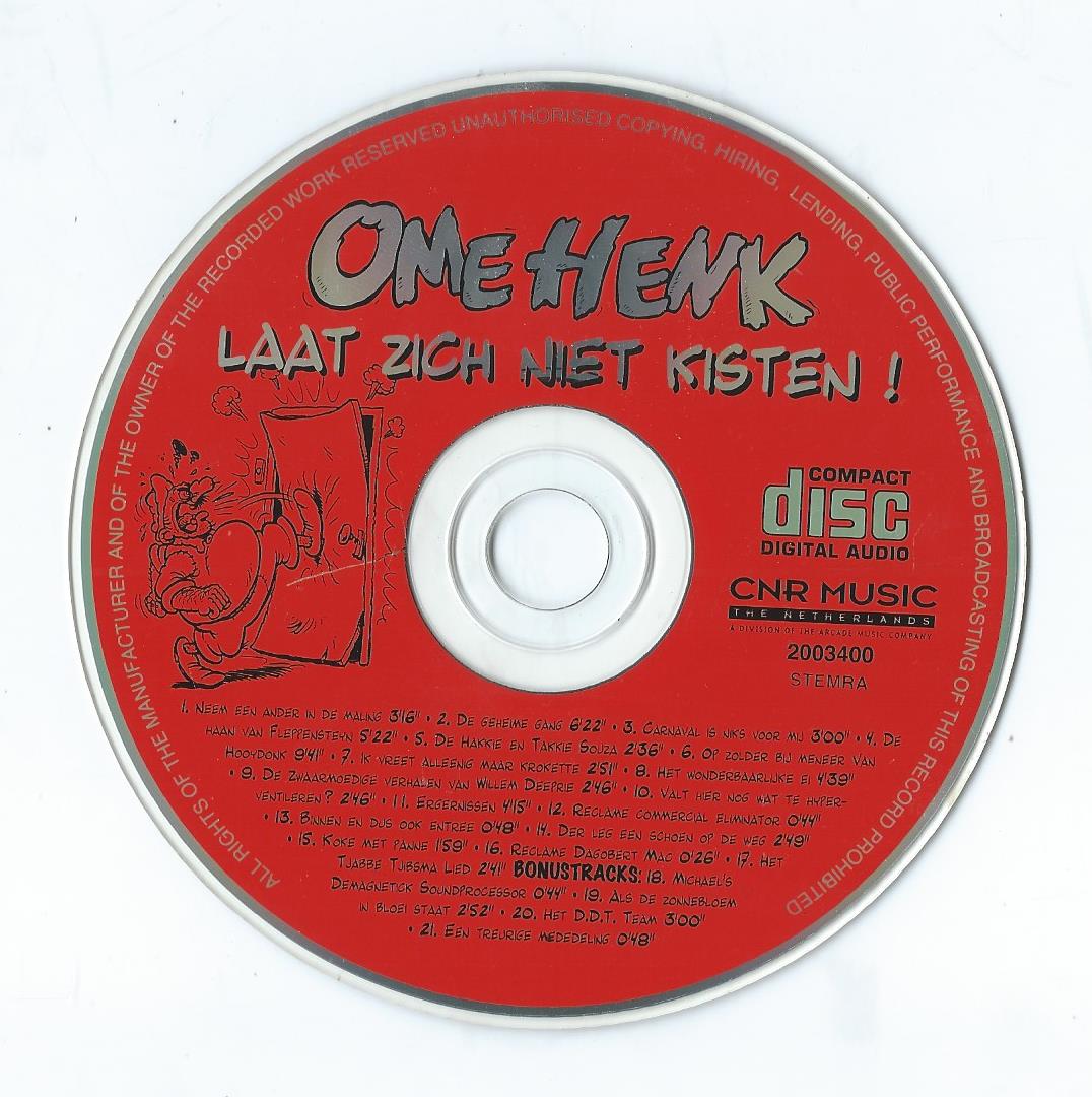 CD – OME HENK – OME HENK LAAT ZICH NIET KISTEN! - 1997