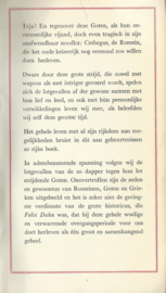 STRIJD OM ROME – FELIX DAHN - 1955