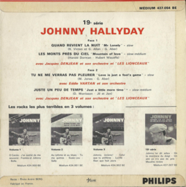 JOHNNY HALLYDAY – QUAND REVIENT LA NUIT - 1965 (♪)
